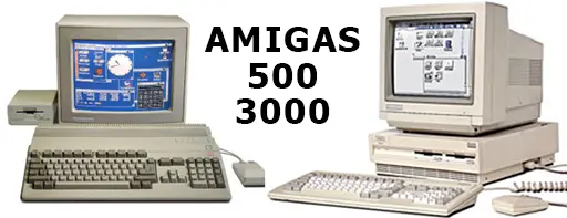 amiga computer models 500 and 3000