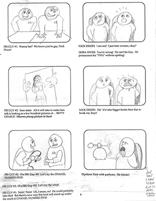 nick dixon video storyboards page 4