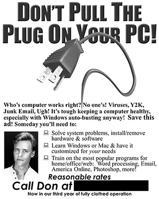 pc repair ads 1999