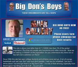 big dons boys website