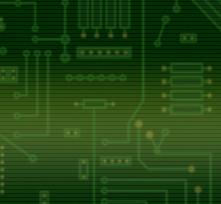 retro circuit board green texture